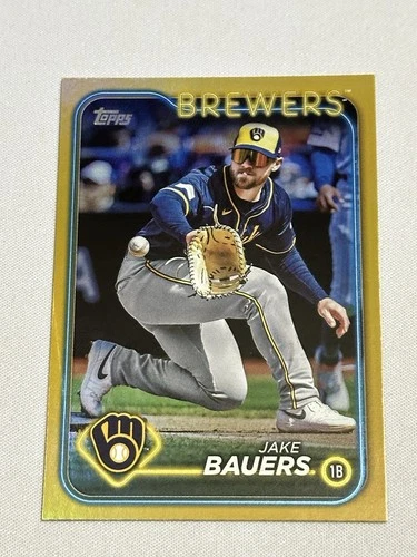 Jake Bauers 2024 Topps Jake Bauers #US206 Gold