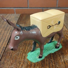 Vintage 1970s Donkey Cigarette Dispenser Working Condition Plastic Attached Base