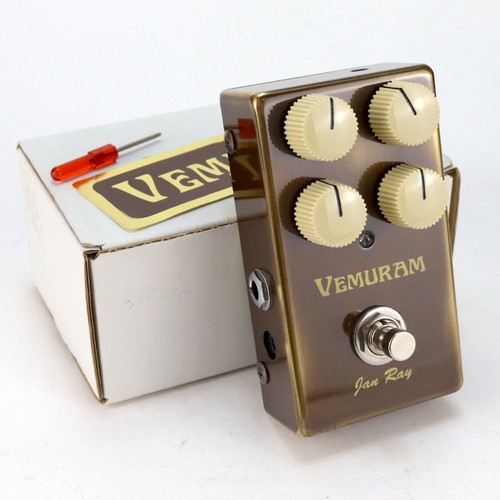 VEMURAM Jan Ray Overdrive Pedal Used Guitar Effect with Box Minor Wear