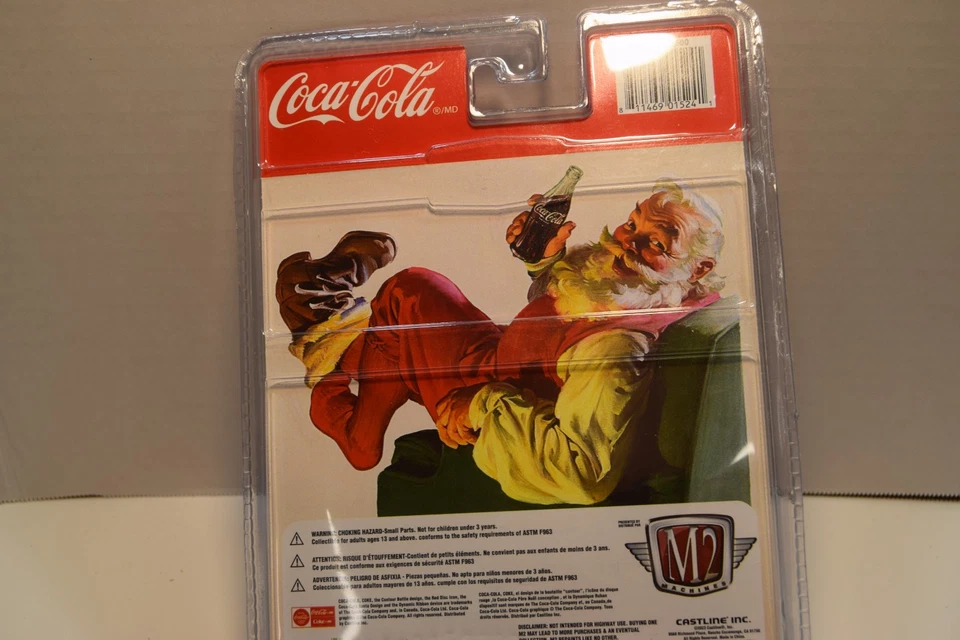 2022 M2 Holiday Machines Coca-Cola Christmas 1941 Willys Coupe New Sealed - Image 3 of 3