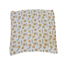 Mud Pie Cookies And Milk Muslin Swaddle Blanket Blue 100 Cotton 44x44