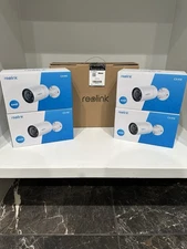 NEW (4) Reolink CX410 W/ 8Ch NVR Color Nightvision Security Camera System