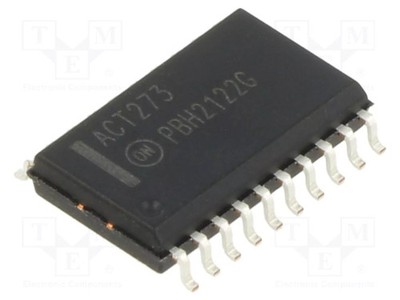 SO20-W Ch: 8 Flipflop D﻿ IC: digital SMD ACT