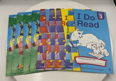 Abeka K5 Basic Phonics Reading Program Lot of 8 Readers Our Week B