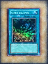 Yugioh Giant Trunade MRL-048 Super Rare Original Print NM