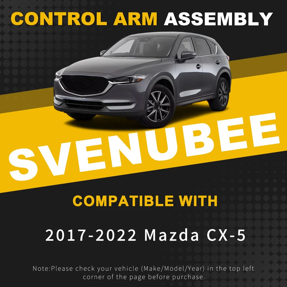 10PCS Front Lower Control Arm w/ Ball Joint Fits Mazda CX-5 2.5L 2017 2018-2023 - Image 3 of 4