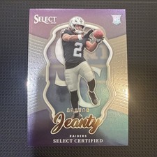 2025 Panini Select Ashton Jeanty Select Certified Rookies #4