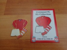 LIVERPOOL DANBURY MINT KIT COLLECTION 1946-47 HOME SHIRT ENAMEL PLAQUE BADGE