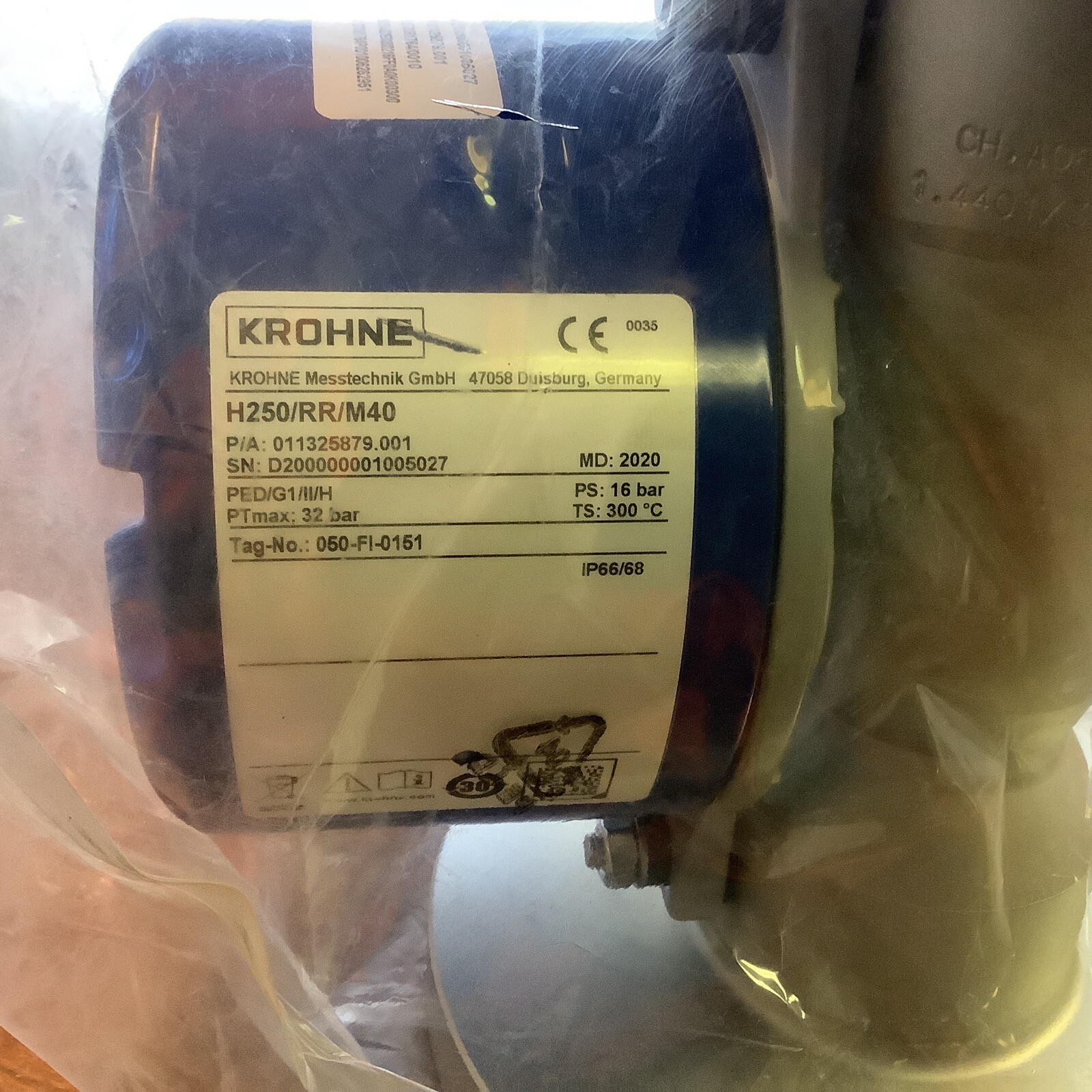 KROHNE H250/RR/M40 Flow Meter (NEW) eBay