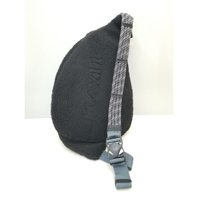 Kavu Mini Rope Fleece Sherpa Sling Bag Black Amazon.com: KAVU Mini Rope Fleece Bag Sling Crossbody Sherpa  main image 4
