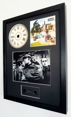 Oasis Framed ORIGINAL CD-Be Here Now-Liam Gallagher-