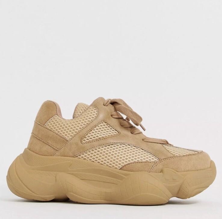 SAOLA Sneaker da donna Public Desire suola spessa taglia 5