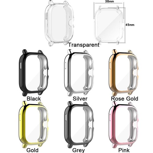 Nowe miękkie etui na smartwatch TPU ochrona wyświetlacza do Amazfit GTS3 GTS2 - Zdjęcie 2 z 17