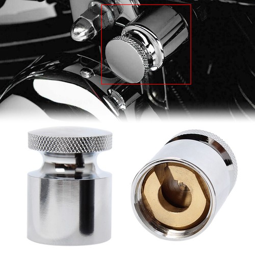 Chrome Choke Knob Cover for Harley Sportster Softail Dyna Road King