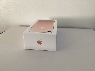 Iphone 7 Rose Gold 32GB EMPTY Box | eBay