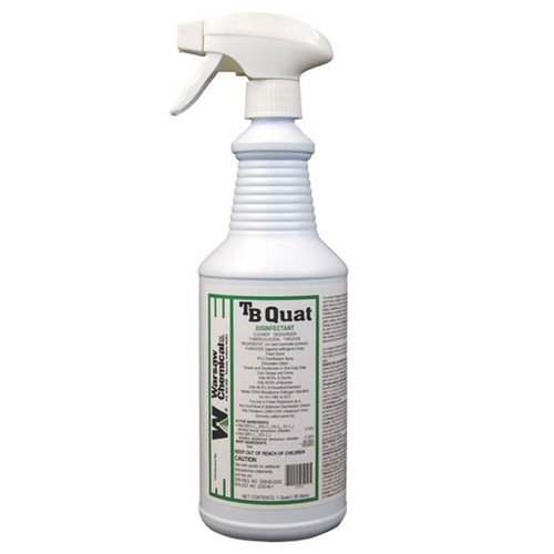 TB Quat Disinfectant 32oz Spray Bottle Disinfect, Deodorize, and Cleans