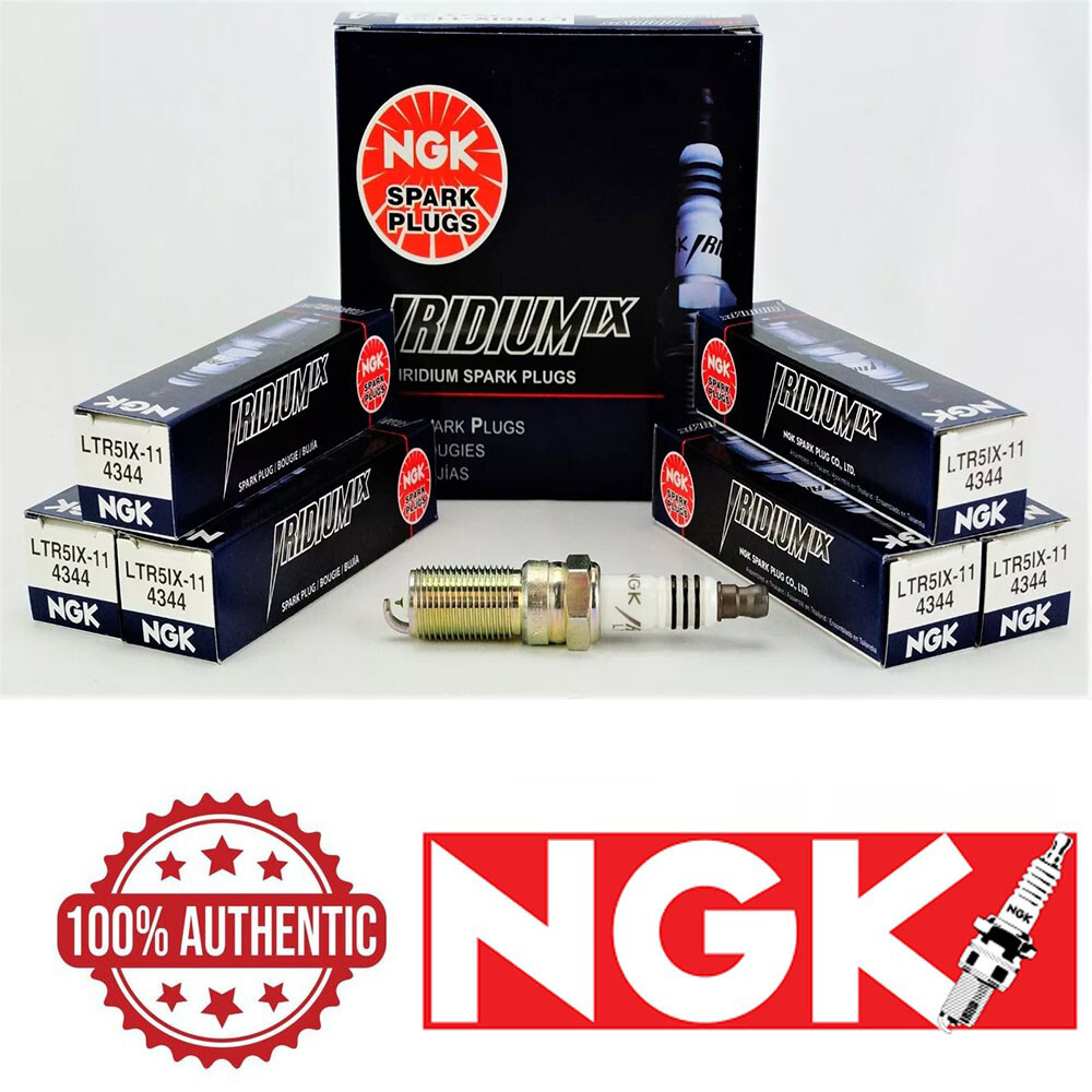 6 x NGK Iridium IX Spark Plug Set Chevy, GMC, Mazda, Ford V6 NICE LTR5IX-11