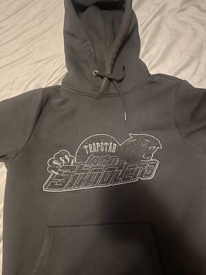 Trapstar Shooters Monochrome Hoodie | Small | 100% Authentic   Ships Same day 