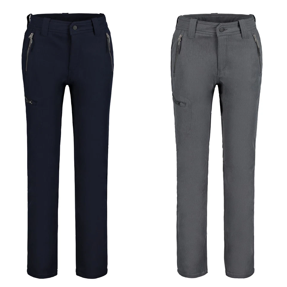 Icepeak Softshellhose Hose gefüttert Damen mit Fleecefutter Outdoorhose Frauen