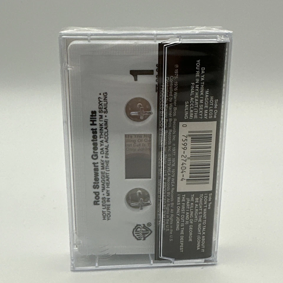 Rod Stewart Greatest Hits 1979 Soft Pop Rock Blues Soul Cassette Tape SEALED - Image 3 of 4