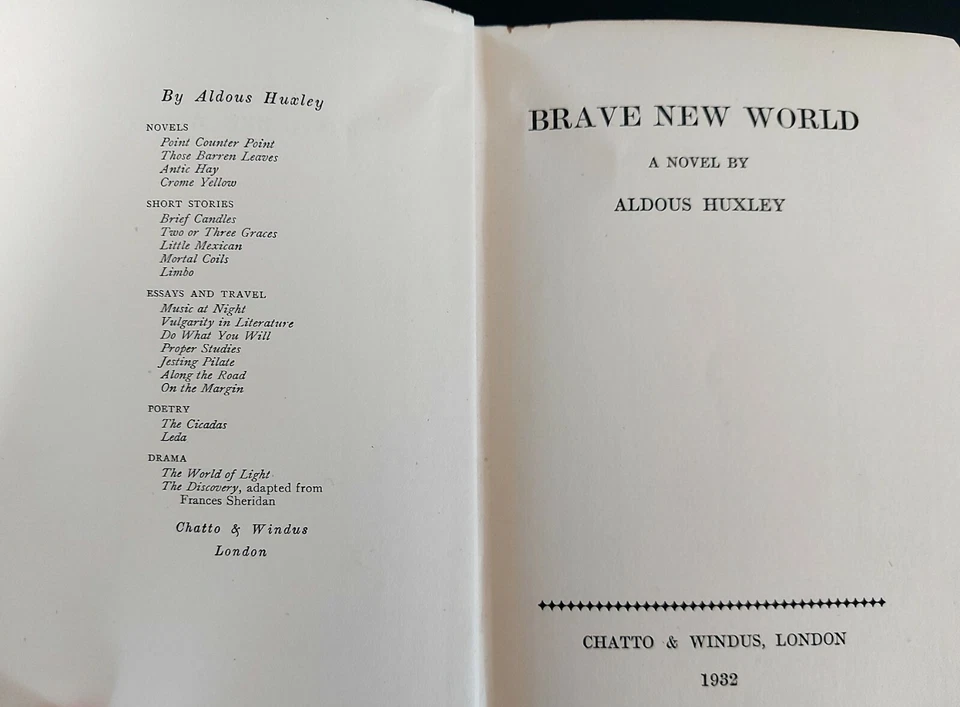 Brave New World - Олдос Хаксли -1932 - Изображение 3 из 4