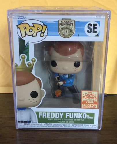 Freddy Funko As Hopper LE 2500 Camp Fundays 2023 Stranger Things Hard Stack New