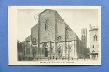 Cartolina Bologna - Facciata di S. Petronio - 1915 ca.
