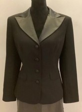 Vintage 90s Talbots Women s Tuxedo Blazer Jacket, Size 10, 4 Button Style