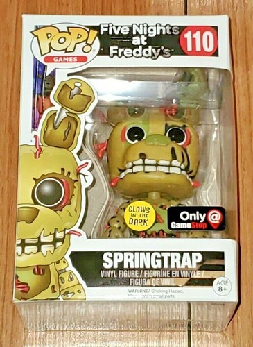 Funko Pop Games #110 Springtrap Five 