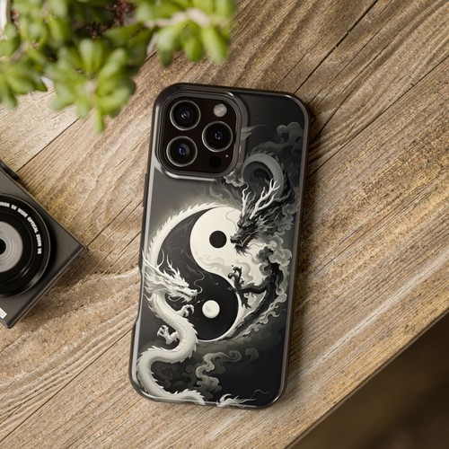 Yin Yang Dragon Handyhülle, Magnetische Tough Hüllen zum Schutz, Geschenk für Drachen - Bild 7 von 134
