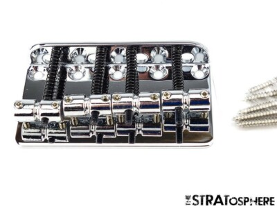 Fender Player Jazz Bass 4-Saddle Standard BRIDGE, Chrome Part | eBay