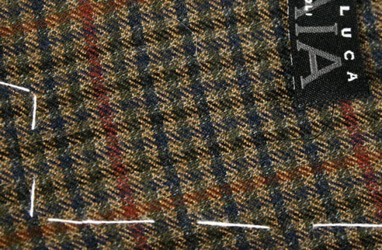 ®¿®¬_NWT_$285O GIANLUCA ISAIA HAND_MADE_SUPER_12O_MULTIPL_COLORS/WEAVE 45L 11685 - Image 3 of 4