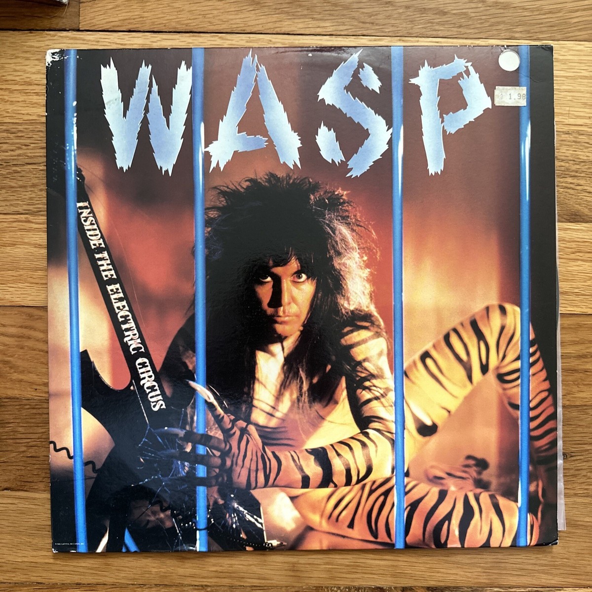 WASP - Inside The Electric Circus LP 1986 Capitol Records EX WASP - Inside The Electric Circus LP 1986 Capitol Records EX