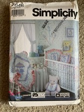 Vintage Simplicity Pattern 7646 for Baby Nursery