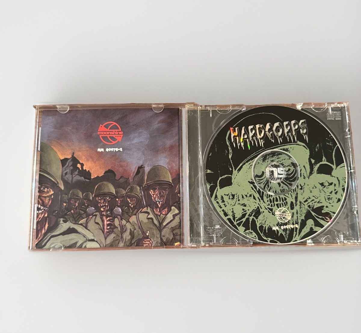 1998 HARDCORPS-ULTIMATE IN GABBER & Hardcorps Techno CD MOONSHINE 