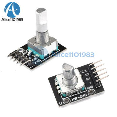 360 Degrees Rotary Encoder Module Brick Sensor Development Board For KY-040 #F22