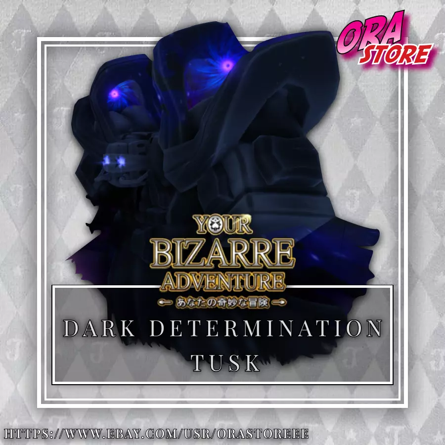 ️ YBA  Your Bizarre Adventure - Dark Determination(Tusk Act 4)