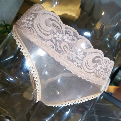 Damen transparentes Netz niedrige Taille Slip Höschen Tanga Spitze nahtlos Unterwäsche heiß sexy - Bild 21 von 22
