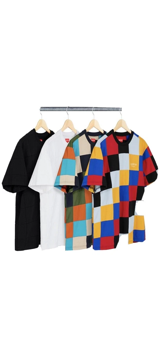 Supreme patchwork pique tee cheap