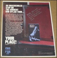 1986 Hard to Handle Bob Dylan Tom Petty Print Ad Clipping VHS Advert 4.25x5.25