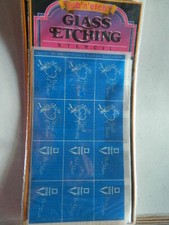 Armour Rub N Etch Stencils Maid of Honor Best Man glass acid etching wedding