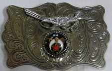Fraternal With Roadrunner Vintage Belt Buckle 1990's