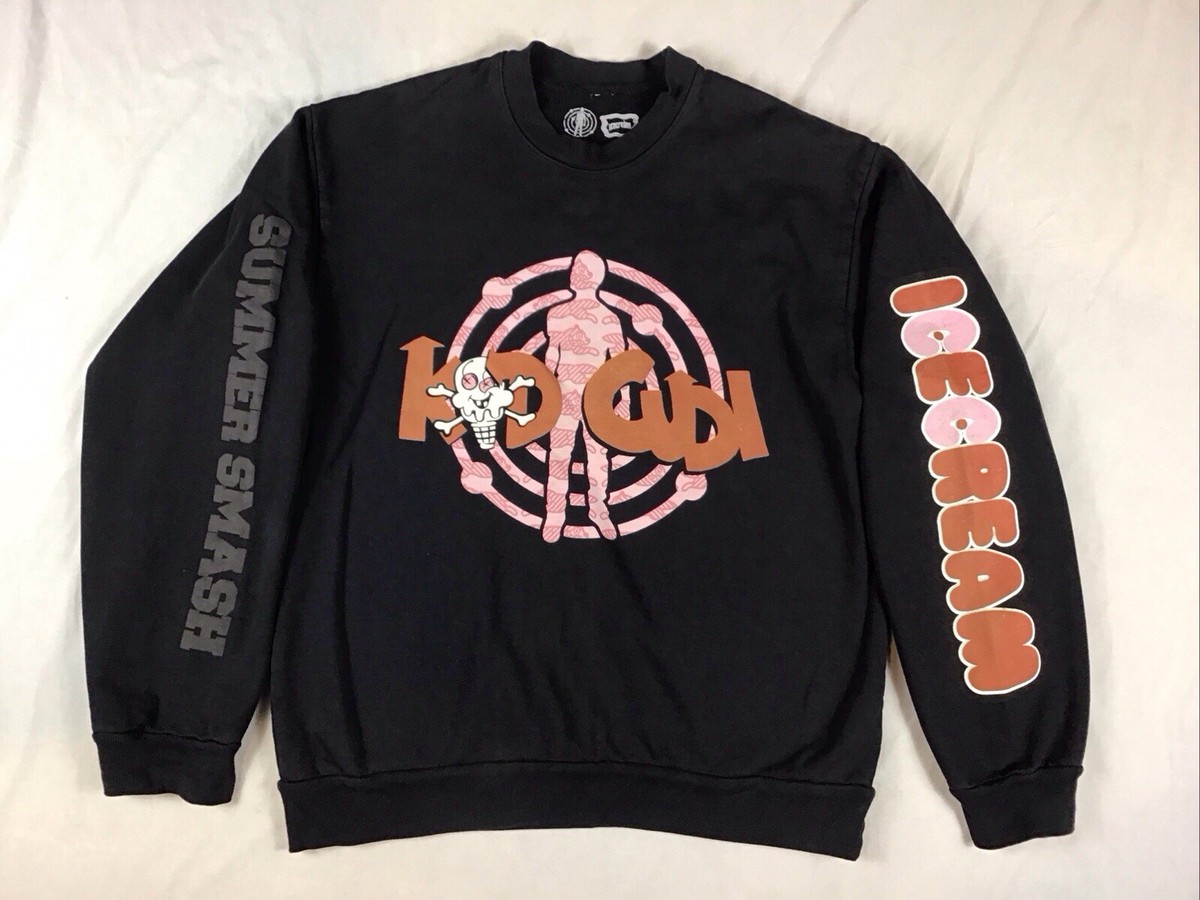 Kid Cudi Sweatshirt Billionaire Boys Club Ice Cream Summer Smash