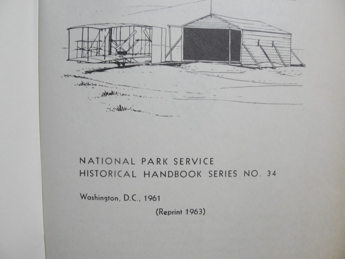 Wright Brothers National Park Service Historical Handbook Series