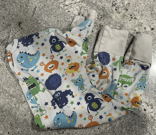 Zippadee-Zip Wearable Blanket Swaddle Monsters Lightweight Monster Small 12-24M