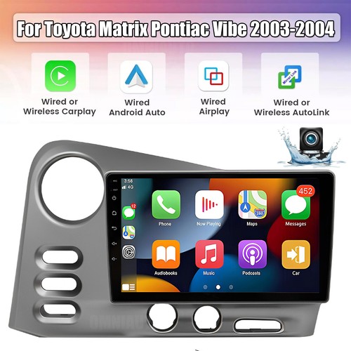 Apple Carplay For Toyota Matrix Pontiac Vibe 2003-2004 Car Stereo Radio ...