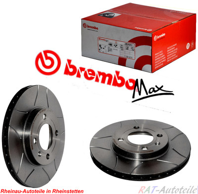  Bremsscheiben Brembo MAX-VA-VW POLO Variant (6KV5) 1.4 1.6 1.8 1.7-1.9SDI 1.9T 