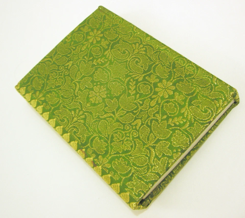 Handmade Journal Blank Book Of Shadows Wiccan Pagan Writing Notebook Diary GREEN - Image 2 of 4