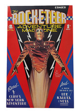 Cómic revista The Rocketeer Adventure 1988 Comico #1 en estado bastante bueno/casi nuevo casi nuevo-rango crudo