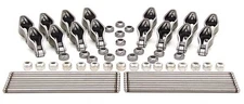 Comp Cams 1.52 3/8" Roller Rocker Arms & Pushrods Set - 1987-Later Chevrolet SBC